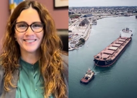 Anuncio. Tras una fuerte polémica, se prorrogó por un año la concesión del puerto cerealero de Quequén