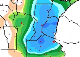 Fuertes lluvias el golpe de agua genera un escenario muy dispar para el campo en un momento crucial