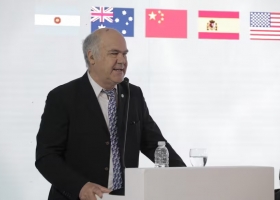 Sigamos adelante el secretario de Agricultura y el presidente del Banco Nación llevaron tranquilidad al campo ante la tensión electoral
