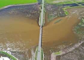 Punto de estrangulamiento un puente sobre la ruta nacional 205 es un “tapón” y piden una intervención urgente