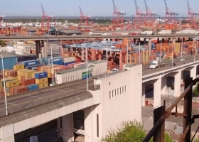Puertos bonaerenses movieron 14,8 millones de toneladas, el mejor primer trimestre desde 2019