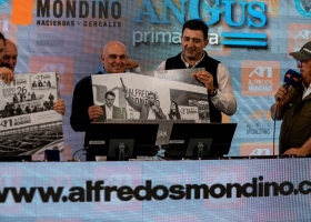 Semana Angus: Mondino vendió 16.000 cabezas y destacó la genética