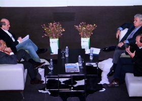 De la Sota, Poggi, Sanz y Rodríguez Saa en el debate político de CRA