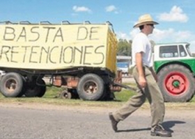 Grupo de autoconvocados se manifestaron en Agricultura