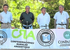 La Mesa de Enlace también recordó los 30 años de democracia