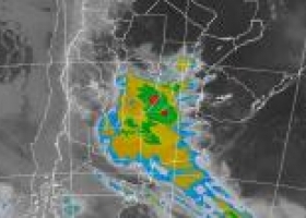 Precipitaciones afectan a la región pampeana