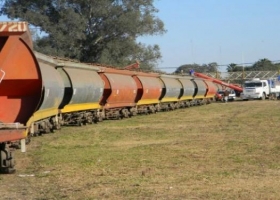 Cae la carga total transportada por ferrocarril en la Argentina