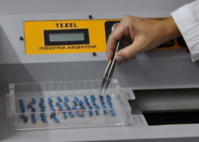 Rayos X para determinar la calidad de una semilla
