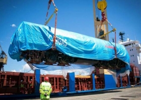 Plan Belgrano: llegaron dos nuevas locomotoras para el ferrocarril de carga