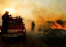 Incendios con impacto diferencial según provincia: declararon el desastre agropecuario en La Pampa pero sólo la emergencia en Buenos Aires