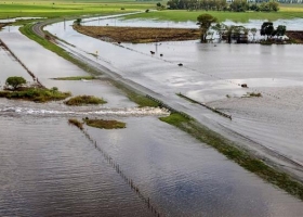 Esperan más lluvias para las zonas inundadas en Santa Fe
