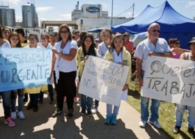 Crisis de SanCor: se paraliza todo un pueblo