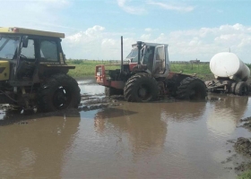 Bajo el agua: dramáticos testimonios de productores inundados en General Villegas
