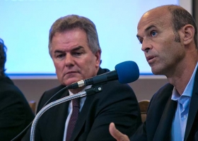 Dietrich presentó los avances del Plan de Transporte en Bahía Blanca