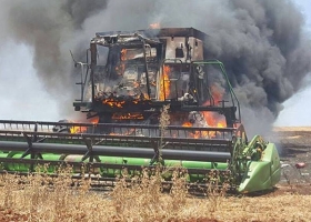 Desarrollan un innovador dispositivo para prevenir los incendios en las cosechadoras