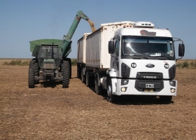 Pese a la mayor cosecha, transportistas de cereales advierten que trabajan un 30% menos que hace un año