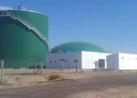 Con biogás de maíz, empezó a funcionar a pleno el primer proyecto del plan Renovar