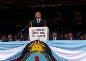 Macri: "Cuando crece el campo, crece la Argentina"