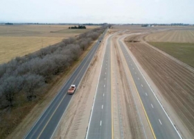 Récord histórico para el consumo de asfalto vial: "Ya superamos los 1300 km de autopistas"