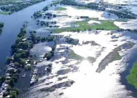 Las inundaciones dañaron el 25% de la producción agrícola y el 34% del stock vacuno nacional