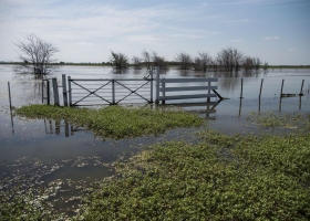 Insólito: obras destinadas a controlar inundaciones son financiadas por automovilistas mientras la soja se emplea para cubrir el 26% de la obra pública provincial