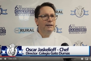 Oscar Jaskelioff en el 6to Congreso Ganadero Rosario 2019