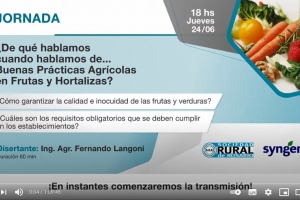 De qué hablamos cuando hablamos de...  Buenas Prácticas Agrícolas en Frutas y Hortalizas