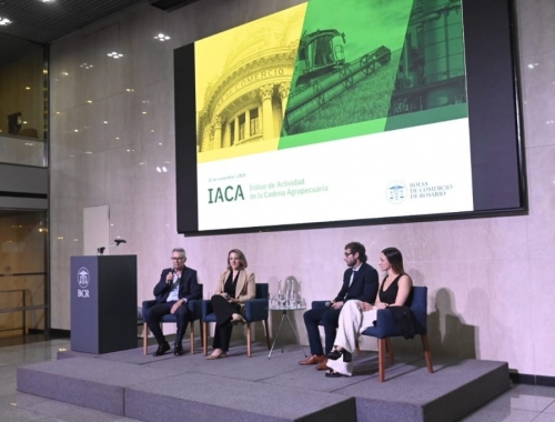 La Bolsa de Comercio de Rosario presenta el IACA: el primer índice mensual que mide la actividad de toda la cadena agropecuaria