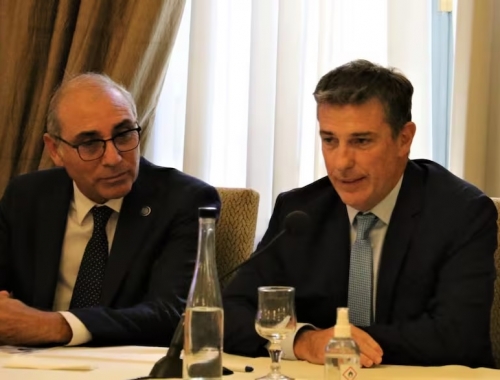 Recambio. Pablo Bortolato es el nuevo presidente de la Bolsa de Comercio de Rosario