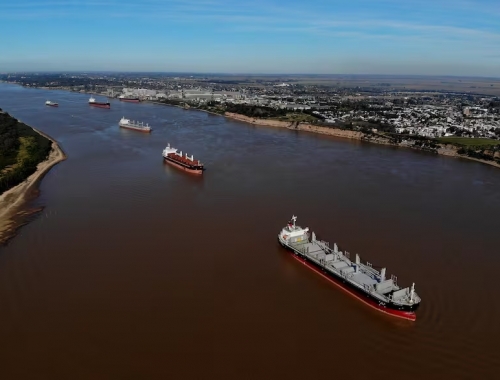 Hito por primera vez, sale trigo argentino rumbo a China