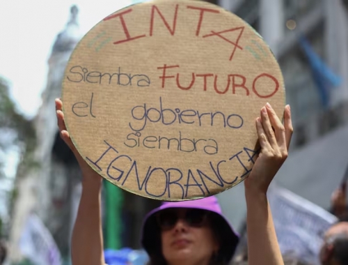 Me voy preocupada el Gobierno le presentó a la Mesa de Enlace un plan de reforma del INTA