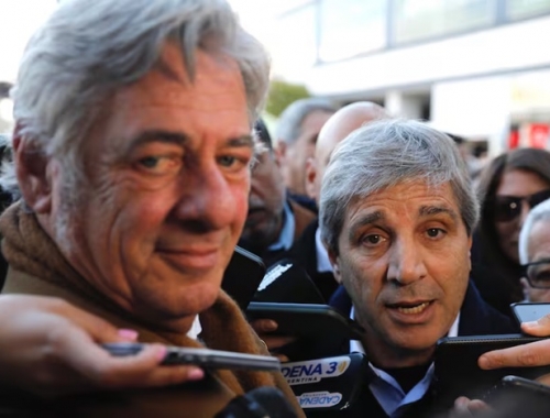 Ha recalculado. Nicolás Pino contó que Caputo y Milei les explicaron que por ahora el Gobierno no puede hacer nuevas bajas de retenciones