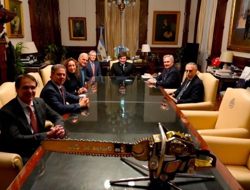 Milei recibió a ejecutivos de Bayer y dialogó sobre la adhesión de Argentina a UPOV-91