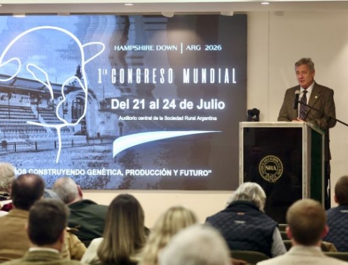 Argentina será sede del primer Congreso Mundial Hampshire Down