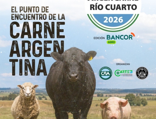 ArgenCarne 2026: Río Cuarto reunirá a todas las cadenas cárnicas