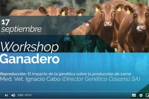 Workshop Ganadero 2020 - Charla de Reproducción, auspiciada por Casamú SA