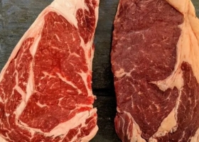 Por qué la carne de pastura tiene un color más oscuro y grasa de tonalidad mas amarilla