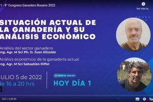 9no Congreso Ganadero Rosario 2022 - Primer día. 05/07/2022
