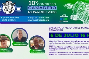 10º CONGRESO GANADERO ROSARIO 2023. Tercer día 06/07/2023