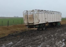 Caminos rurales los pronósticos de más lluvias pusieron en guardia a los productores
