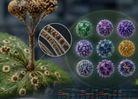 Descubren ocho virus dentro de un hongo que afecta cultivos