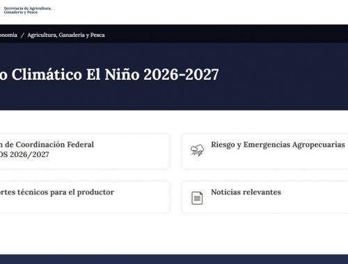 El Niño 2026-2027: Agricultura habilitó una nueva web