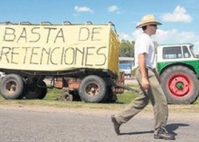 El campo paraguayo rechaza las retenciones