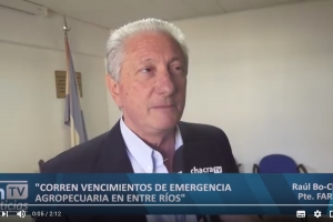 Postergan vencimientos en Entre Ríos por emergencia agropecuaria