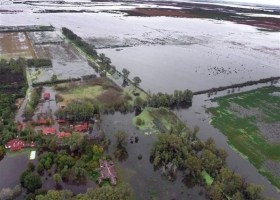 Las lluvias golpearon casi el 30% del campo bonaerense